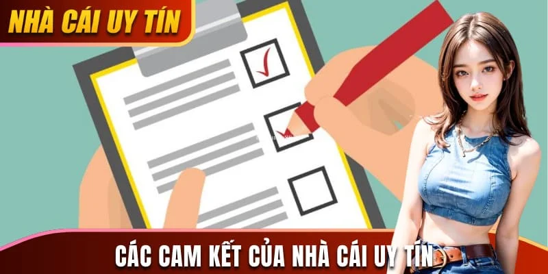 Các cam kết của nhà cái uy tín